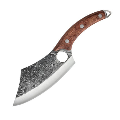Forged Small Kitchen Knife – Anti-Rust Blade Material in Khaki, White & Stone Wash