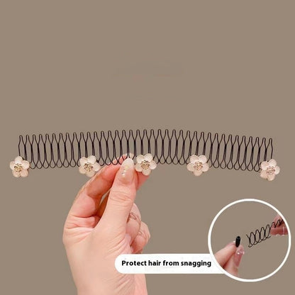 Invisible Inverted Hair Comb – Back Head Forehead Hair Band for Women