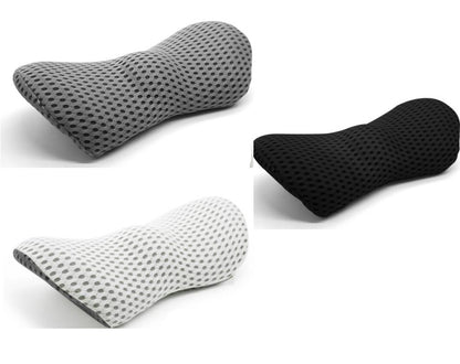 Lumbar Support Pillow for Side Sleepers – Relieves Hip, Coccyx & Sciatica Pain | Car & Office Seat Cushion