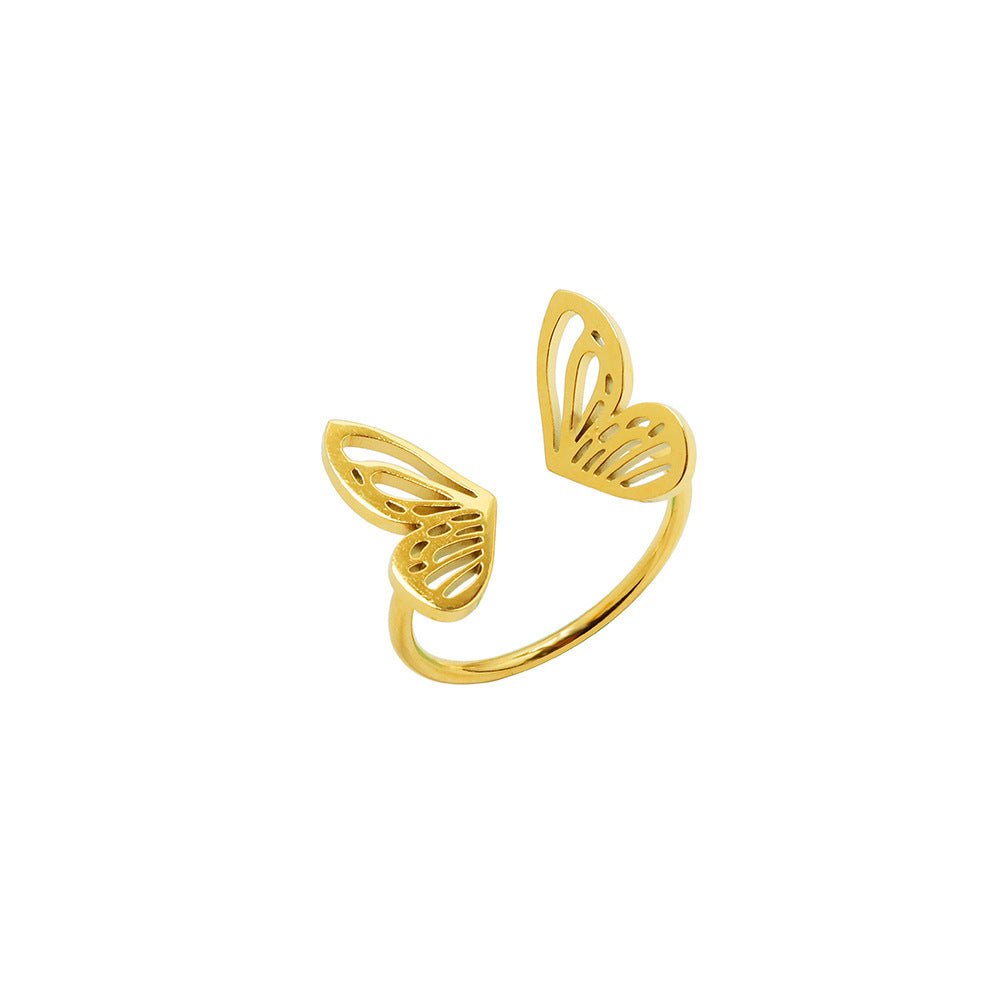 Hollow Butterfly Open Ring – Fashion Personality Jewelry for Women