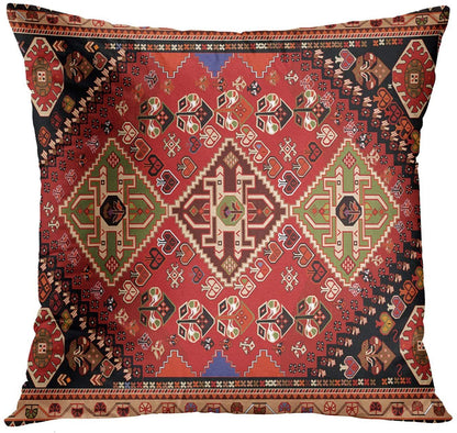 Persian Ethnic Linen Bohemian Pillowcase – Decorative Cushion Cover for Sofa & Home