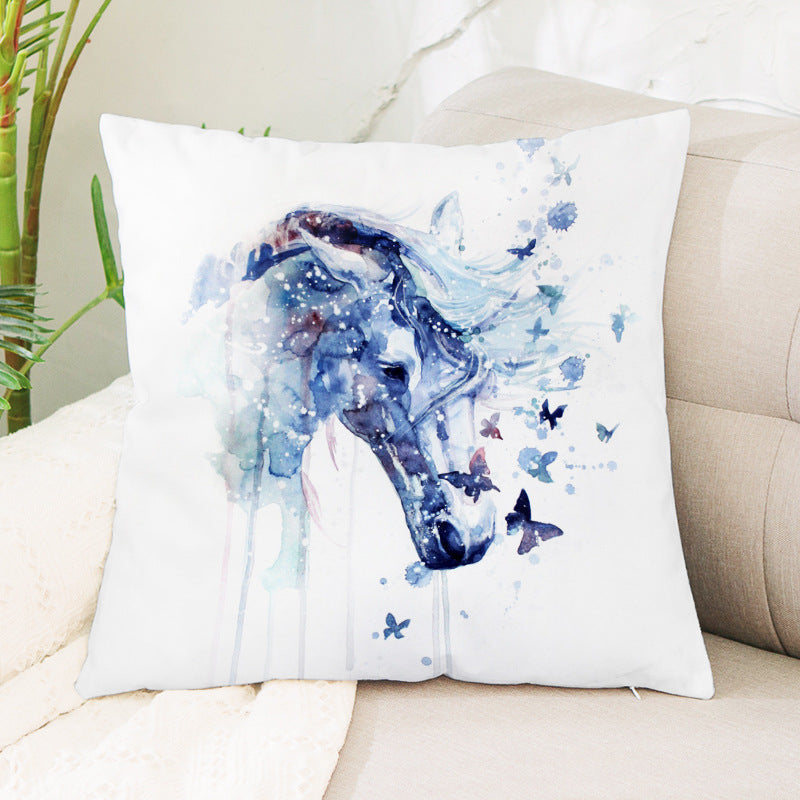 Super Soft Peach Skin Linen Pillowcase – Smooth Decorative Cushion Cover for Sofa & Bedroom