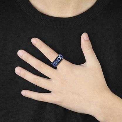 Titanium Steel Hip Hop Ring – Personality Simplicity Jewelry
