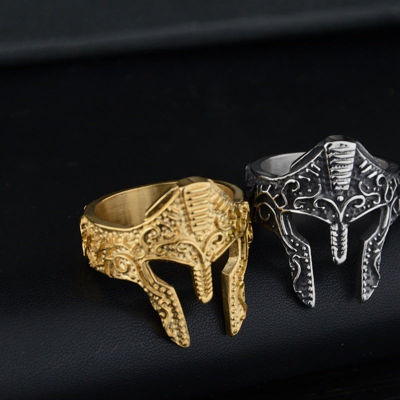 Warrior Mask Ring – Personality Fashion Jewelry for Men & Women