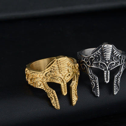 Warrior Mask Ring – Personality Fashion Jewelry for Men & Women
