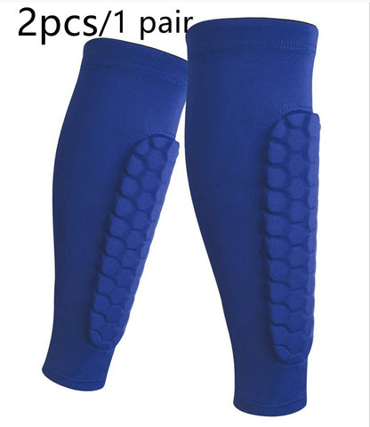 Men's Honeycomb Shank Protection Socks – Anti-Collision Non-Slip
