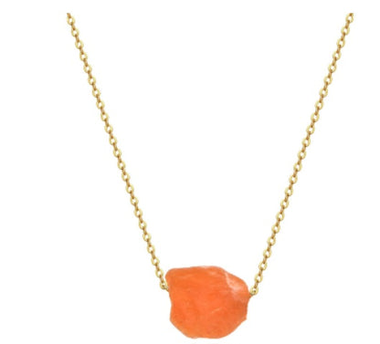 Crystal Pillar Tree of Life Pendant Necklace