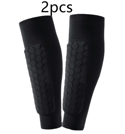 Men's Honeycomb Shank Protection Socks – Anti-Collision Non-Slip