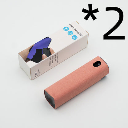All-in-One Phone & Screen Cleaner Kit – Portable Spray & Microfiber Wipe