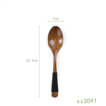 Natural Wood Cooking Spoon – Handcrafted Wooden Kitchen Utensil