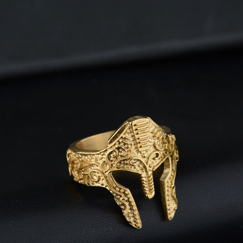 Warrior Mask Ring – Personality Fashion Jewelry for Men & Women