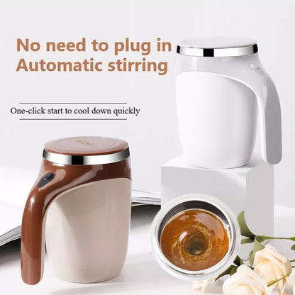 Automatic Magnetic Stirring Cup – Self-Mixing Coffee & Tea Mug, Rechargeable