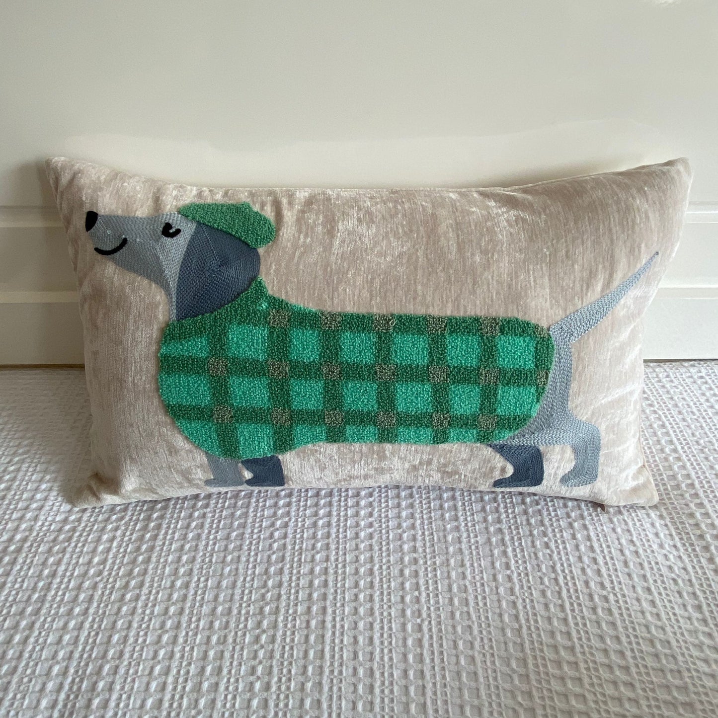 Embroidered Decorative Cushion Cover – Handcrafted Pillow Case for Sofa & Home Decor