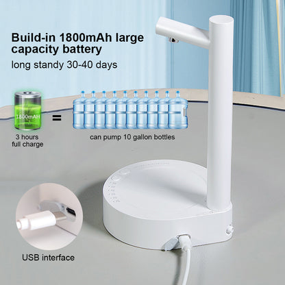 Electric Water Dispenser Pump – Rechargeable USB, Portable for Gallon Bottles