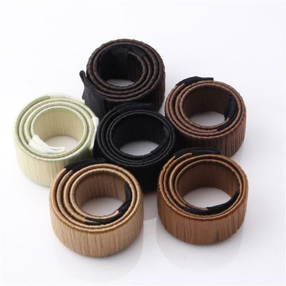 Magic French Twist Hair Bun Maker – Elastic Hair Tie Styling Tool for Women