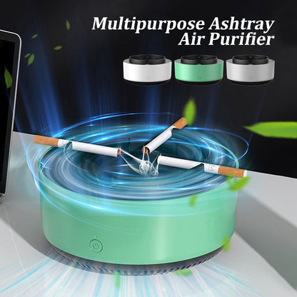 Smart Ashtray with Air Purifier & Anion Technology – Portable Car & Home Smoke Remover