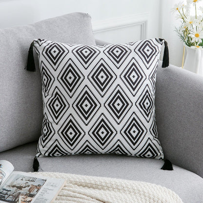 Bohemian National Style Throw Pillow – Decorative Cushion for Sofa, Bed & Living Room